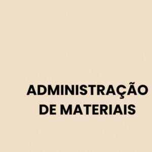 Aulão Especial MP SC Administração de Materiais 2.0
