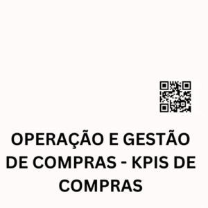 Operação e Gestão de Compras - KPIs de Compras 1.5